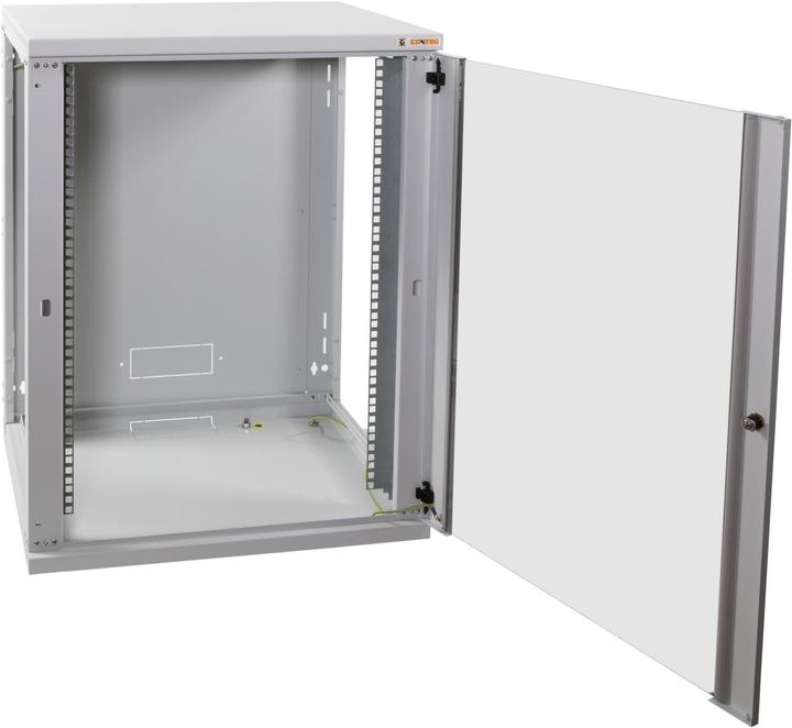 Produktbild Dätwyler Wandschrank Premium DWMR 19 / 15HE / Grau (15 HE, 19 Zoll Rack)