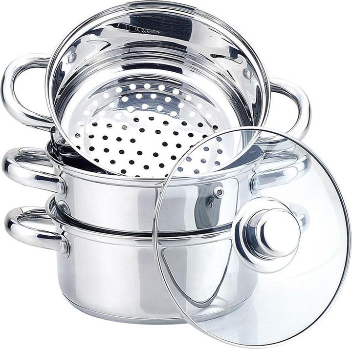 Actual product image Maestro MR-2900-20 Steaming pot (Frying pan, Pot, Stainless steel, 20 x 23 cm)