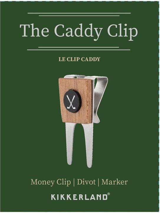 Actual product image Kikkerland - Golf Caddy Clip - 1.75 x 0.75 x 0.5