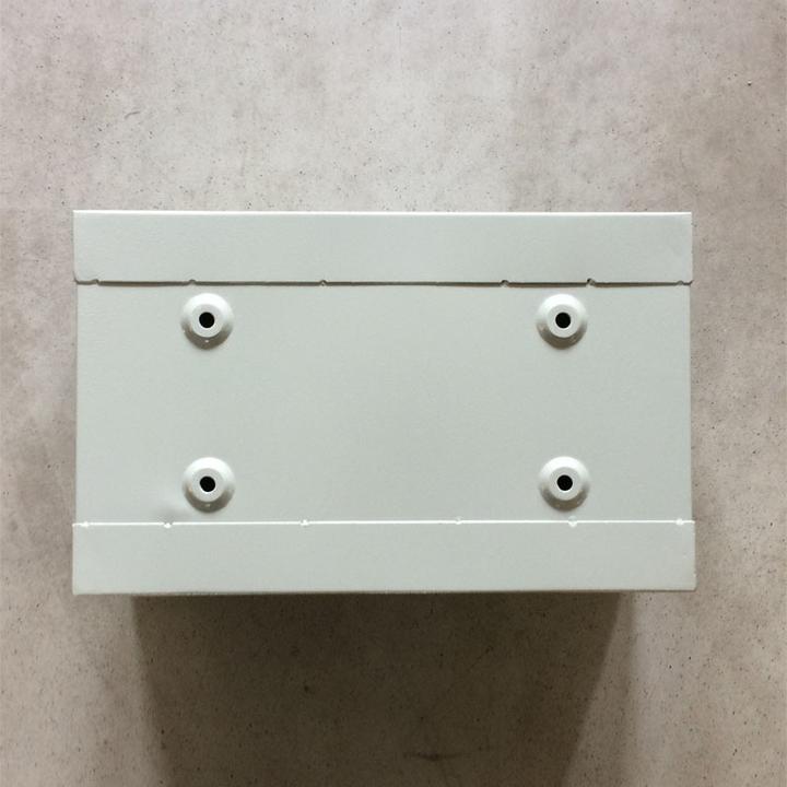 Actual product image Datacom 10" rack single-piece 4U/140 Grey Glass door (4 RU, 10 inch rack)