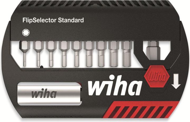 Produktbild Wiha Bit-Set 11teilig FlipSelector (Innensechskant)