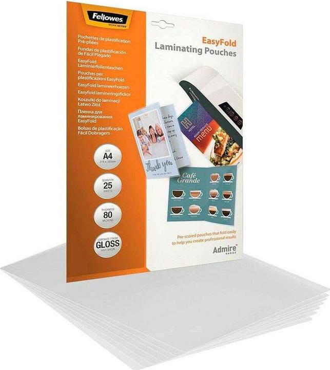 Immagine prodotto Fellowes Ammirare la piega facile (A4, 25 pz., 80 µm)
