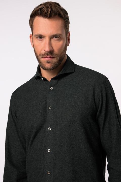 Produktbild JP1880 JP 1880 Flanellhemd, Langarm, Hai-Kragen, Comfort Fit (XXL)