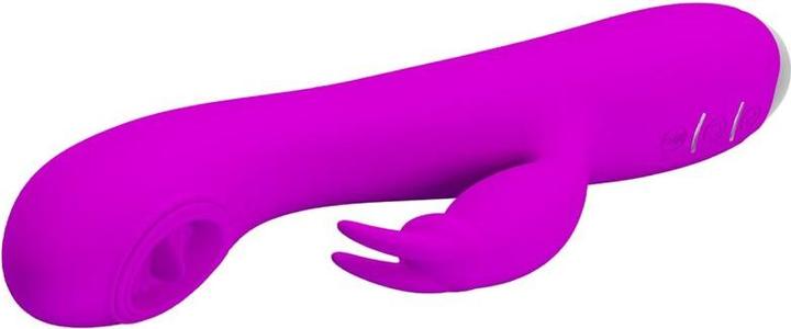 Actual product image Pretty Love 12 vibration functions3 flicker functionsSiliconeUSB rechargeable