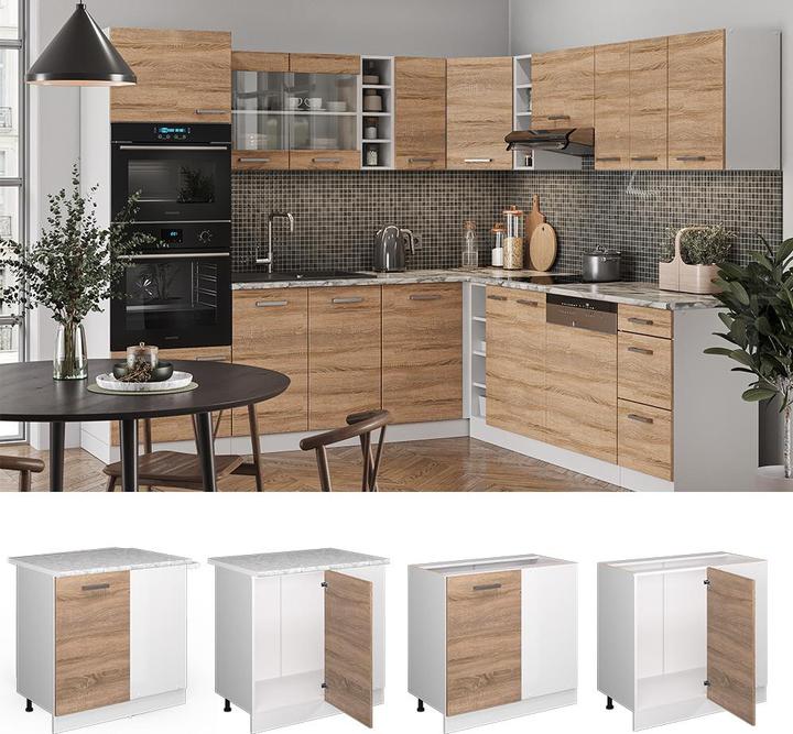 Produktbild Vicco Eckunterschrank R-Line (86 x 60 x 81.5 cm)