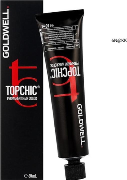 Actual product image Goldwell Topchic Elumenated (6NKK Dark Blonde Elumenated Intense Copper)