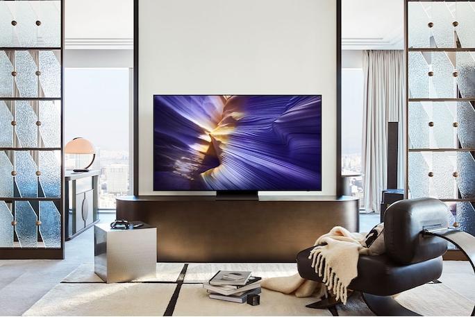 Produktbild Samsung TV-QE48S90FAEXXH Quantum OLED (48", S90F, OLED, 4K, 2025)