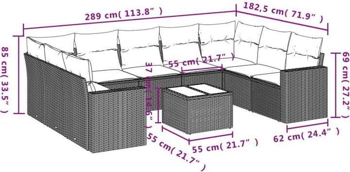 Produktbild vidaXL Jedidiah