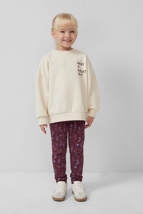Produktbild s.Oliver Sweatshirt Oversized Sweatshirt mit Rückenprint und kuscheliger Innenseite (98)