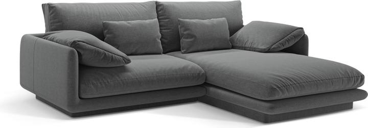 Actual product image Micadoni Right Corner Sofa, "Torino", 3 Seats, 220x170x83 Made in Europe (Corner sofa)