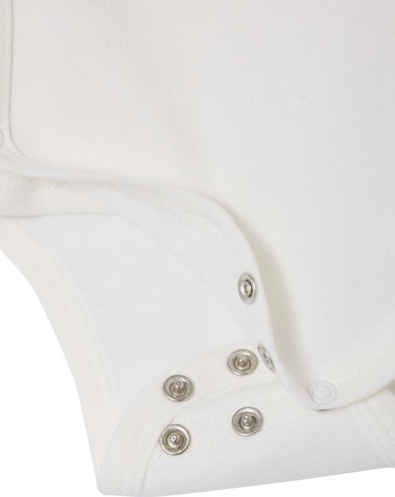 Actual product image Vertbaudet Bio-Kollektion: 5er-Pack mitwachsende Baby Wickelbodys, Langarm (56)