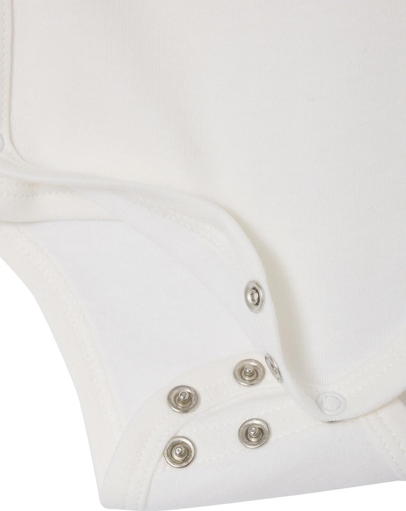 Actual product image Vertbaudet Bio-Kollektion: 5er-Pack mitwachsende Baby Wickelbodys, Langarm (62)