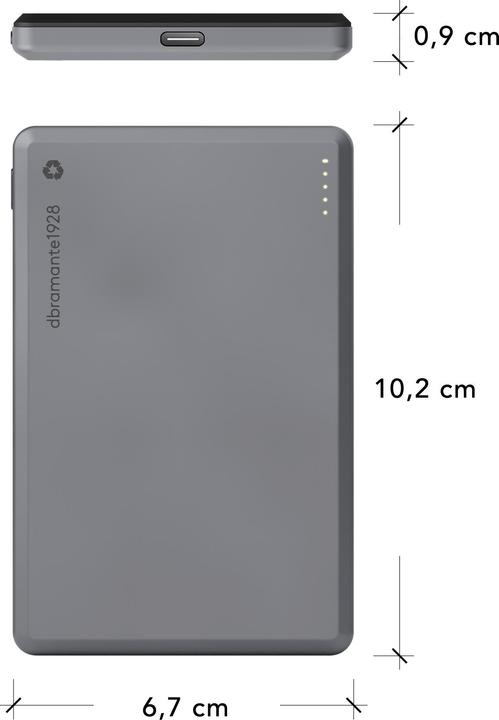 Actual product image dbramante1928 re-charge (5000 mAh, 20 W, 19.35 Wh)