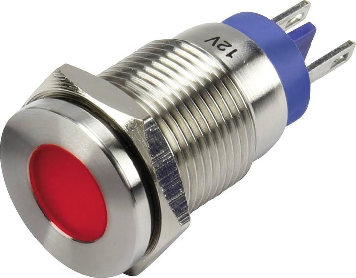 Immagine prodotto Tru Components Lampada di segnalazione a LED rossa 12 V/DC