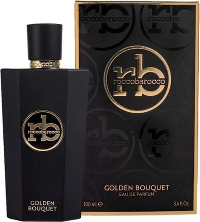 Actual product image Rocco Roccobarocco Golden Bouquet Eau de Parfum 100ml (Eau de parfum, 100 ml)