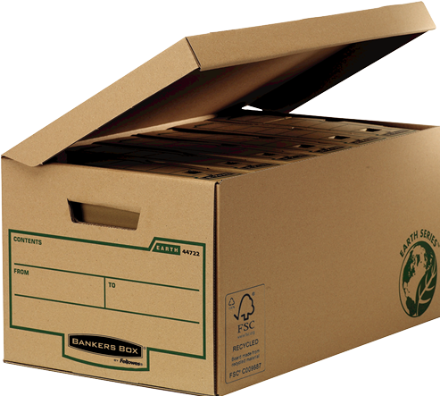 Produktbild Fellowes 1x10 Earth Klappdeckelbox Kubus (A4)