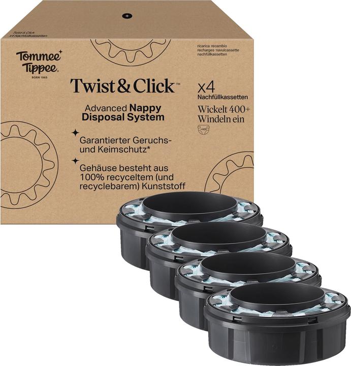 Produktbild Tommee Tippee Windelbehälter-Nachfüllkassetten-Set (4er-Pack)