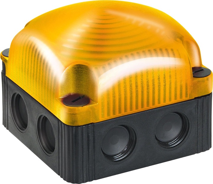 Actual product image Werma LED Permanent Beacon 24Vdc Ylw
