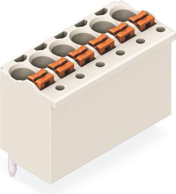 Image du produit Wago Connecteur femelle eCOM avec picots droits Gris clair 2091-1178/200-000 Contenu : 100 pièces