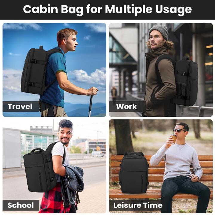 Produktbild Only-Bags.Store Handgepäck Flugzeug Reiserucksack, Handgepäck Rucksack