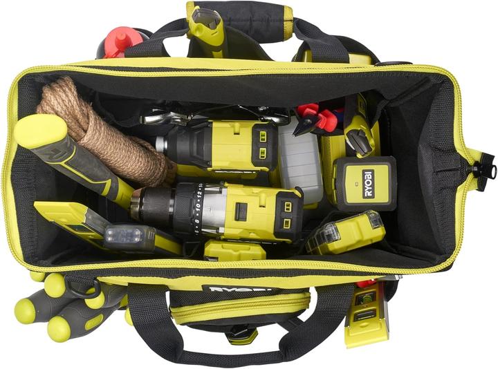 Actual product image Ryobi Craftsman bag RSSSTB1, size S,green/black, with shoulder strap