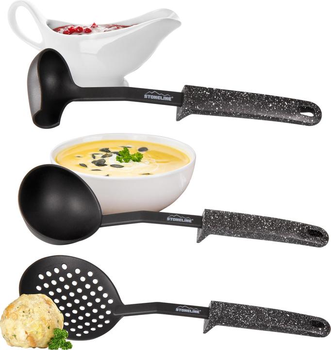 Produktbild Stoneline Küchenhelfer Set mit praktischer Stütze