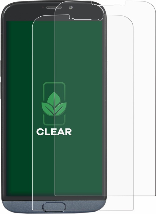 Actual product image ScreenLeaf Protective film sustainable screen protector screen protector film clear transparent (2 Piece, Doro 8050)