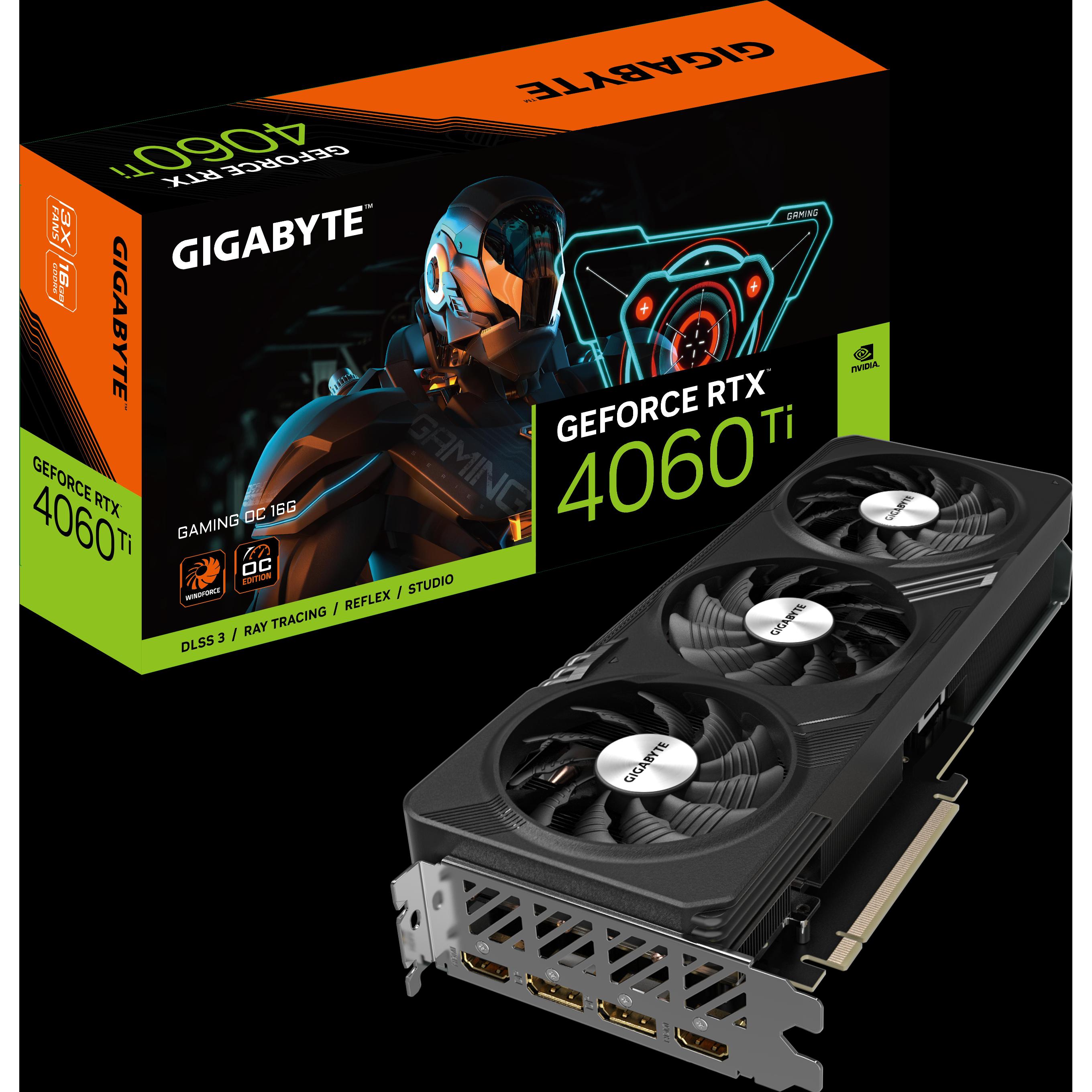 Gigabyte RTX 4060 TI Gaming OC (16 GB), Grafikkarte