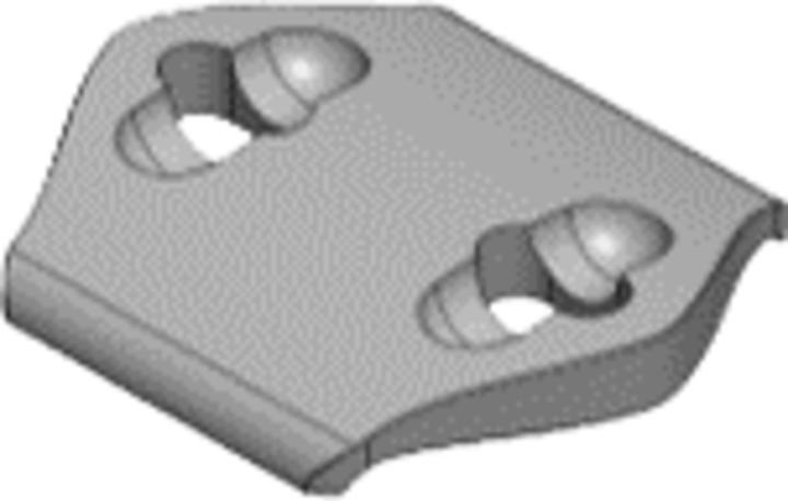 Actual product image Kind Shock Upper Seat Clamp P3729