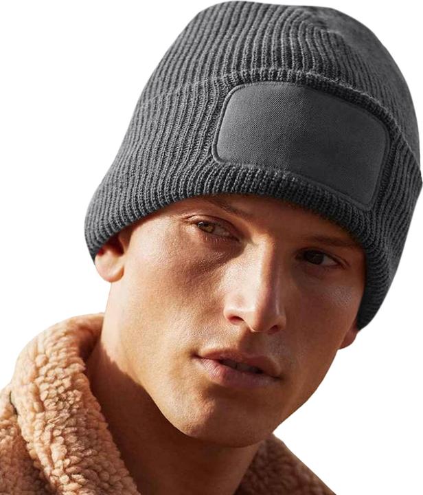 Actual product image Beechfield Original Patchwork Recycled Beanie (One size)