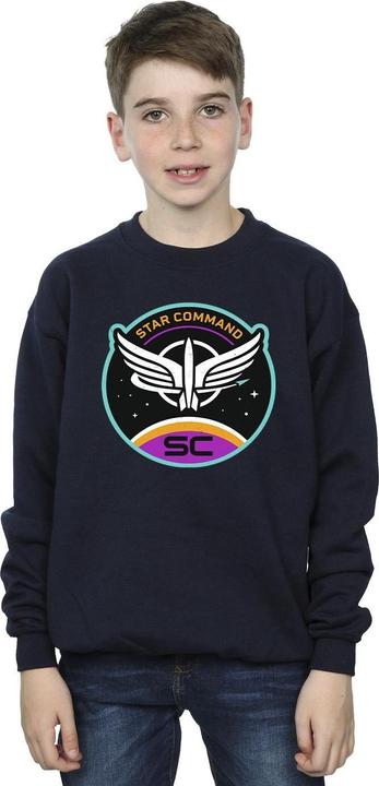 Actual product image Disney Boys Lightyear Star Command Circle Sweatshirt (104)