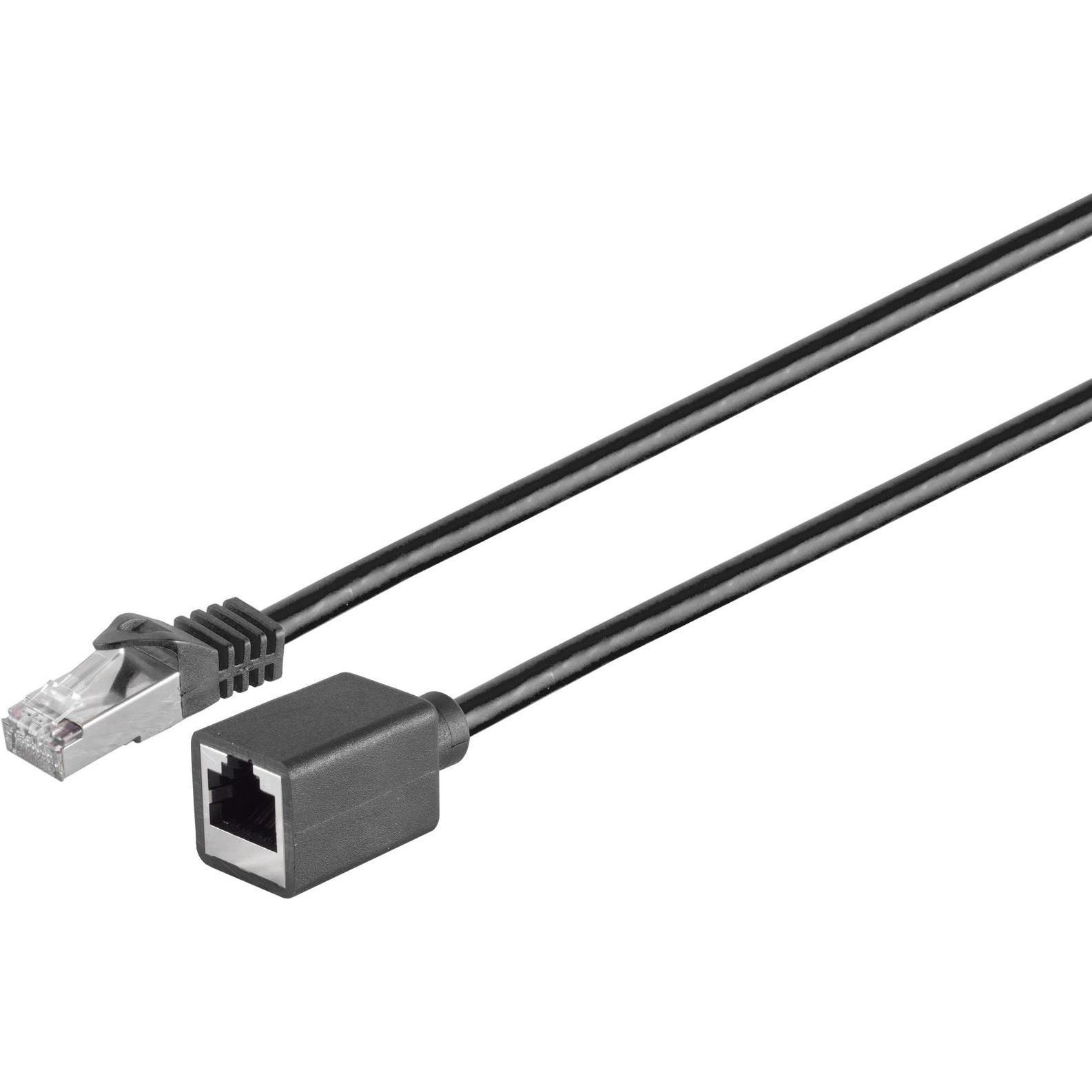 Shiverpeaks S/CONN maximum connectivity Netzwerkverlängerung-RJ45 Patchkabelverlängerung mit RohkabelCat.7 Rohka (1 m), ...