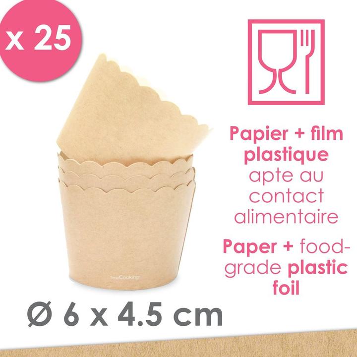 Produktbild ScrapCooking Cupcake Förmchen (6 cm)