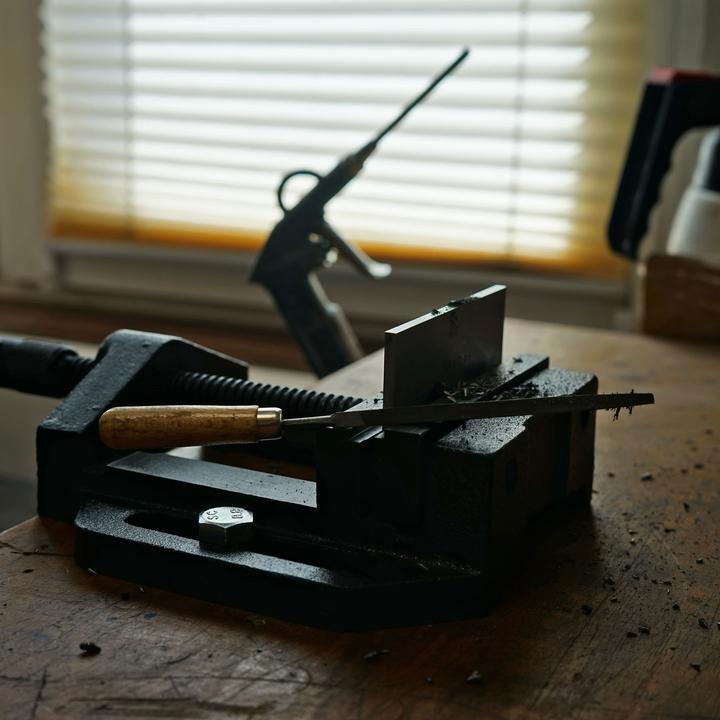 Immagine prodotto Wiltec Morsa per macchine 100 mm Morsa per officina Morsa per trapani (100 mm)