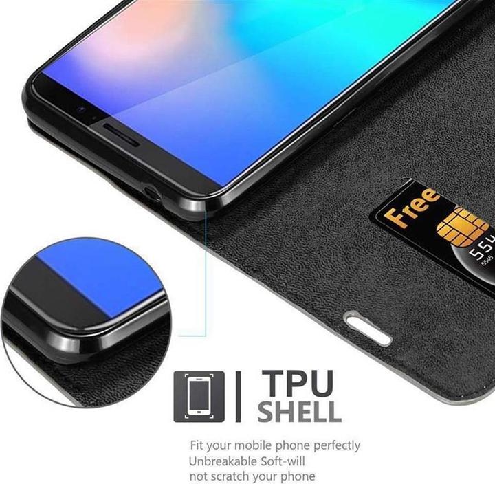 Productafbeelding Cadorabo Boek Onzichtbare Magneethoes (Samsung Galaxy J3 Pro)