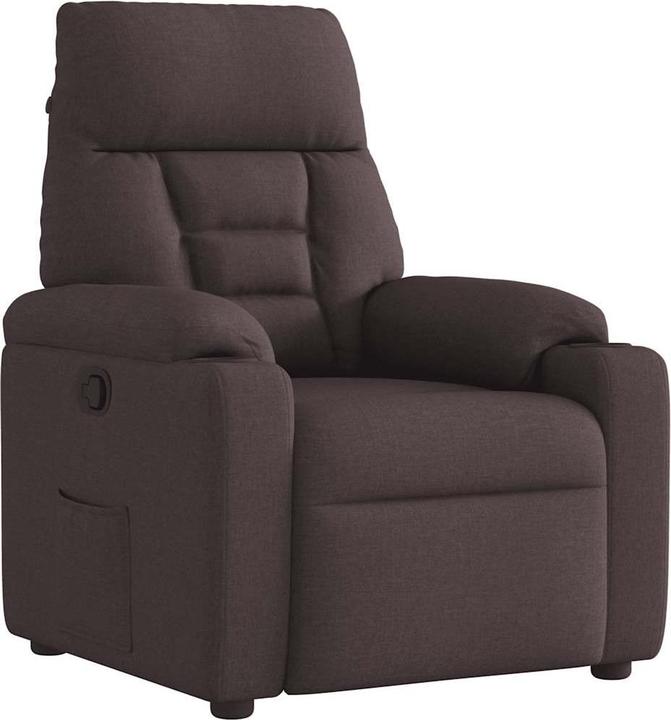 Produktbild vidaXL Relaxsessel Dunkelbraun Stoff