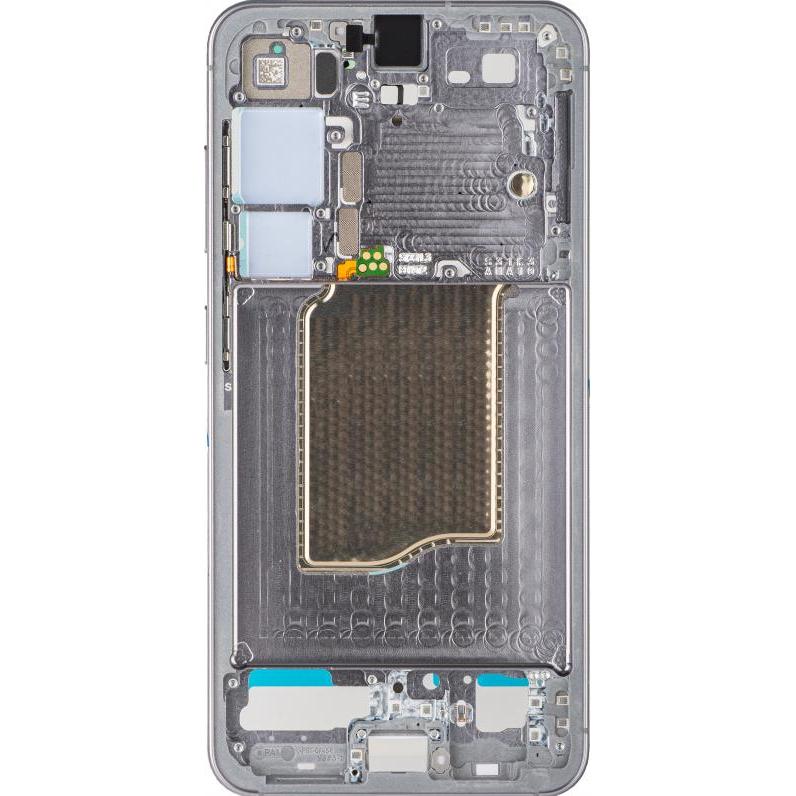 Samsung Mittelrahmen f?r Galaxy S25 S931, Silver Shadow, Mobilgerät Ersatzteile