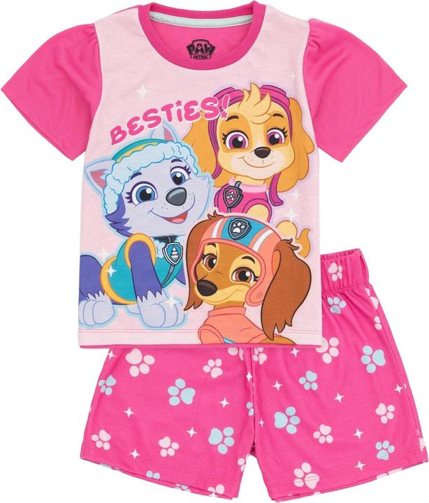 Produktbild Paw Patrol Schlafanzug mit Shorts Mädchen (2erPack) (98)