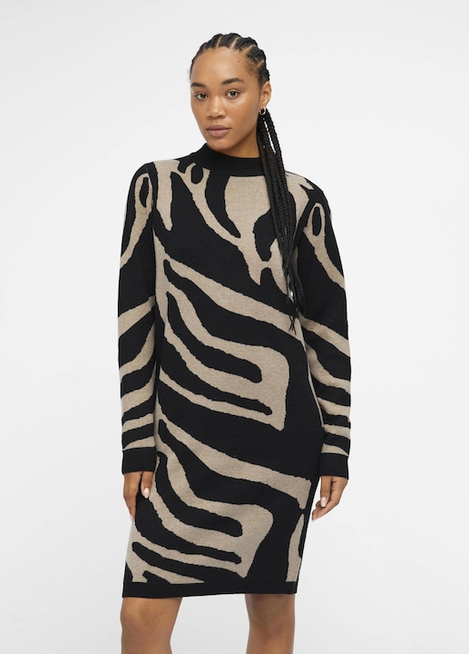 Image du produit Object Robe en maille imprimée (L)