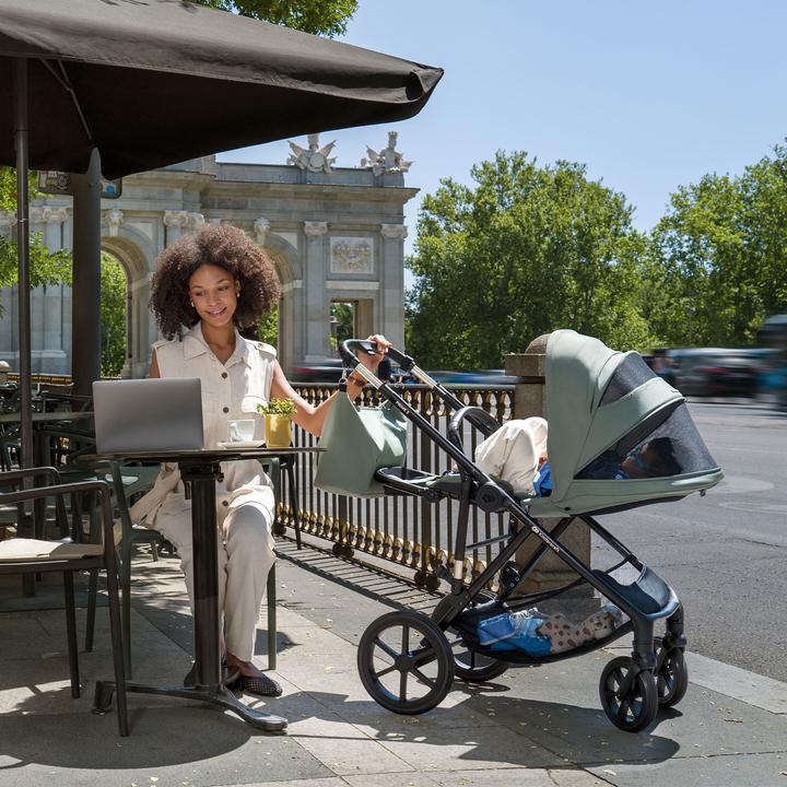 Produktbild KinderKraft Multifunctional Stroller 2in1 PRIME 3 VELVET MOCCA