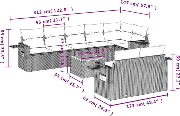 Produktbild vidaXL Noah