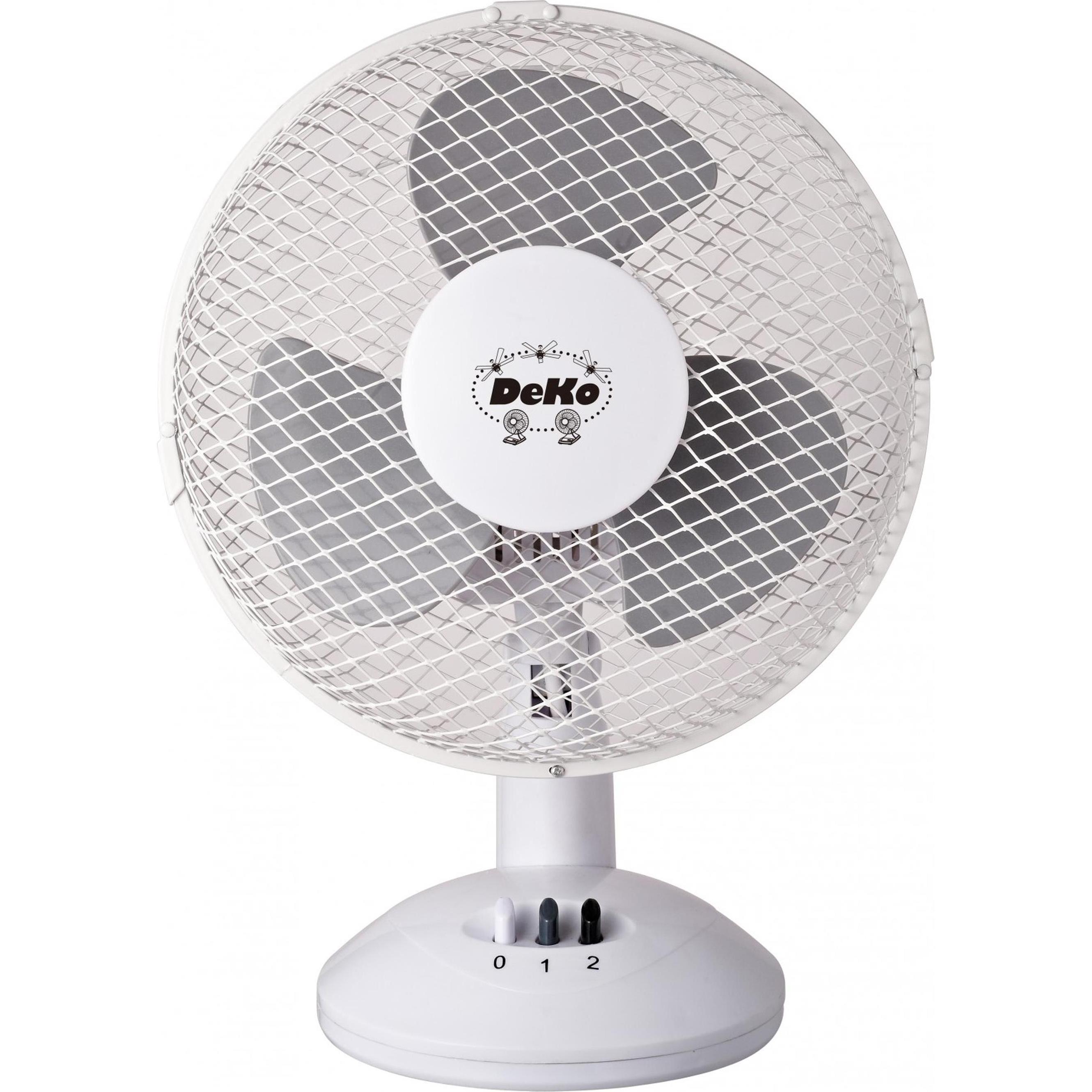 Pegro Deko Tischventilator B235, Ventilator, Weiss