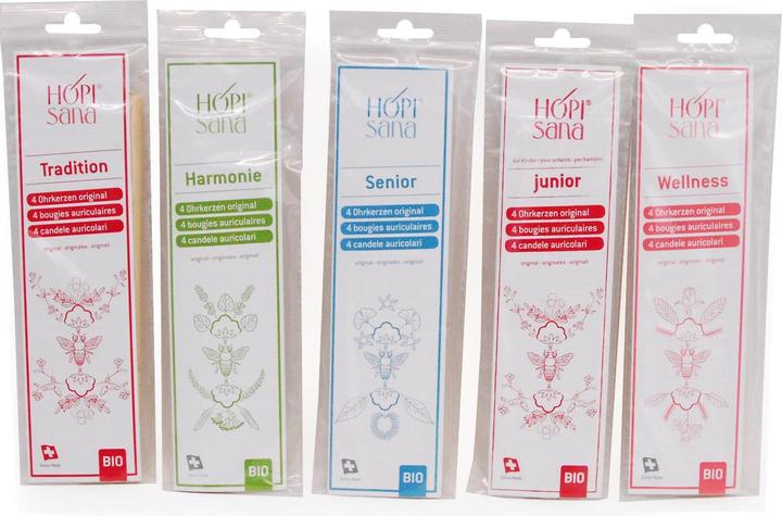 Image du produit Hopisana Bougies d'oreille bien-être rose