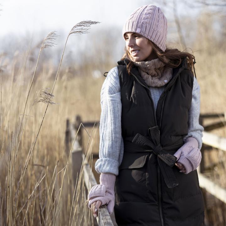 Produktbild Heat Holders Thermo Winter Fleecemütze Nackenwärmer und Konverter Handschuhen (One Size)