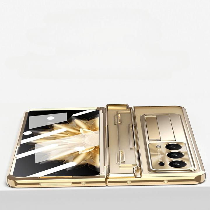 Actual product image Cover-Discount Honor Magic V2 - 360-degree protective case with kickstand gold (Honor Magic V2)