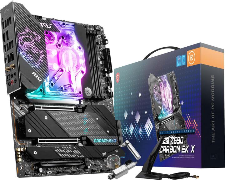 Produktbild MSI MPG Z690 CARBON EK X (LGA 1700, Intel Z690 (DDR5), ATX)