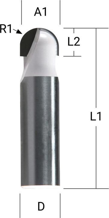 Produktbild Makita Rundnase Fräser