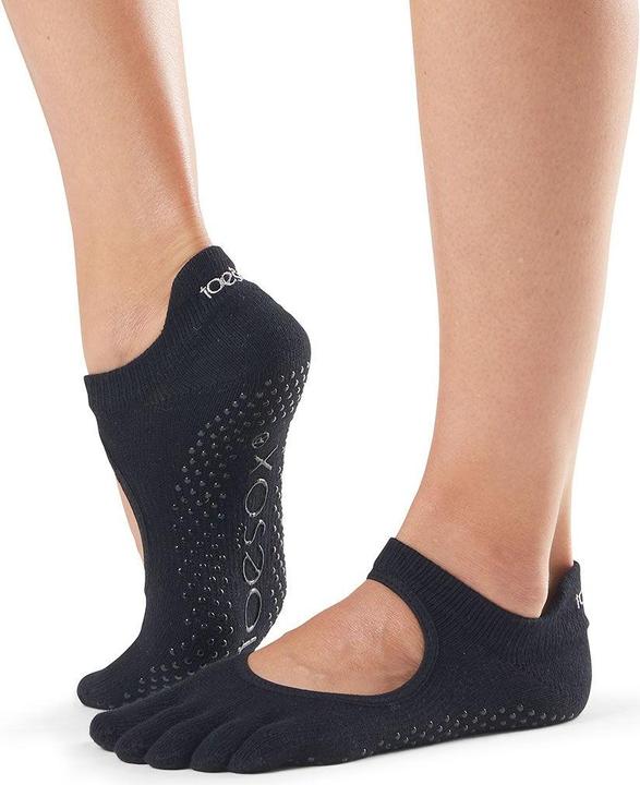 Image du produit Toesox Chaussettes à bouts ronds Bellarina L, noir (L)