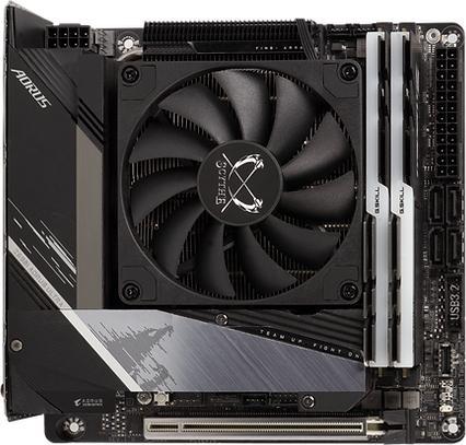 Actual product image Scythe Shuriken 3 (schwarz/silber, 92 mm) (39 mm)