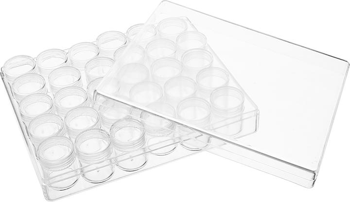 Immagine prodotto VBS Scatola di smistamento con 30 barattoli con tappo a vite